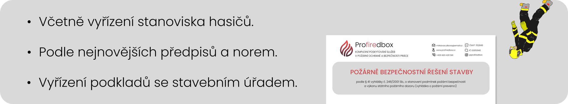 Zpracování PBŘ v celé ČR