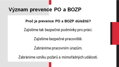 E-LEARNING školení zaměstnanců o PO a BOZP pro 20 - 25  zaměstnanců