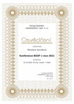 Certifikát Konference BOZP 14.12.2020
