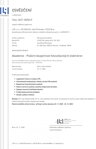 Certifikát Požární bezpečnost fotovoltaických zařízení 23.11.2020