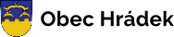 Obec Hrádek