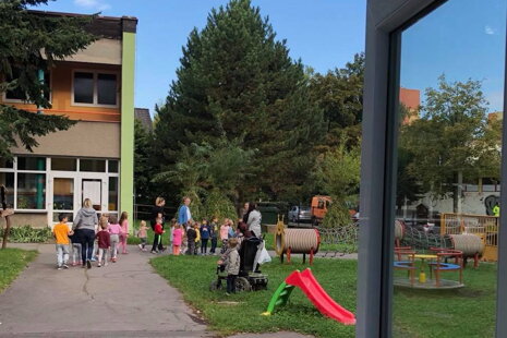 Cvičný poplach v mateřské škole